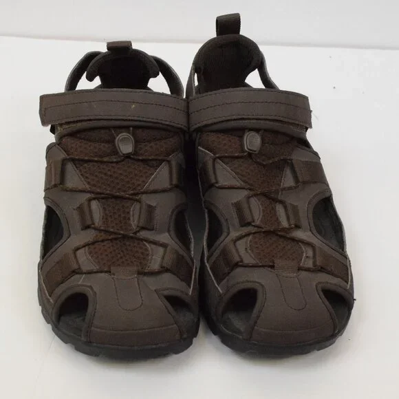 Teva Mens Outdoor Fisherman Brown Athletic Hiking Camping Sport Sandals 1016308 - Picture 2 of 9